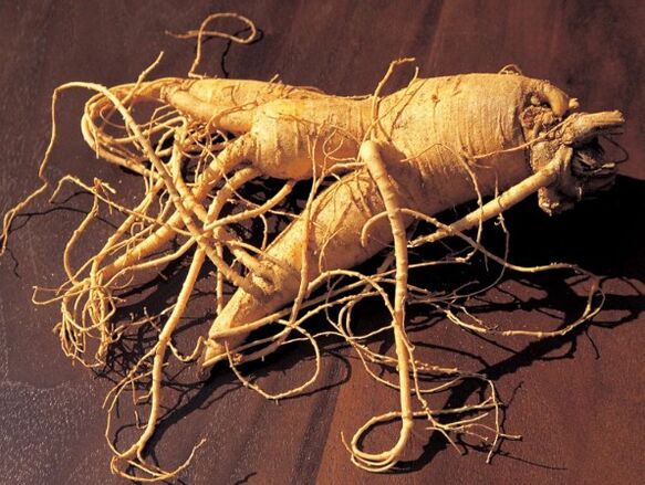 Rădăcină de ginseng