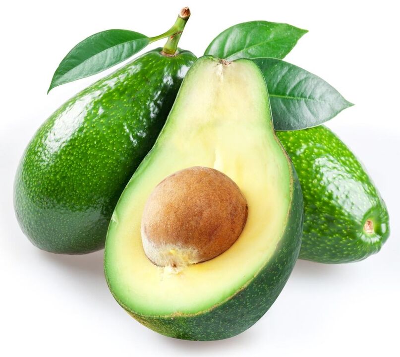 Avocado pentru a crește potența